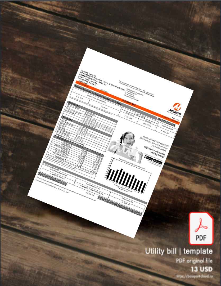 Utility bill | Albanian Power | Albania